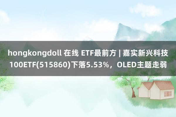 hongkongdoll 在线 ETF最前方 | 嘉实新兴科技100ETF(515860)下落5.53%，OLED主题走弱