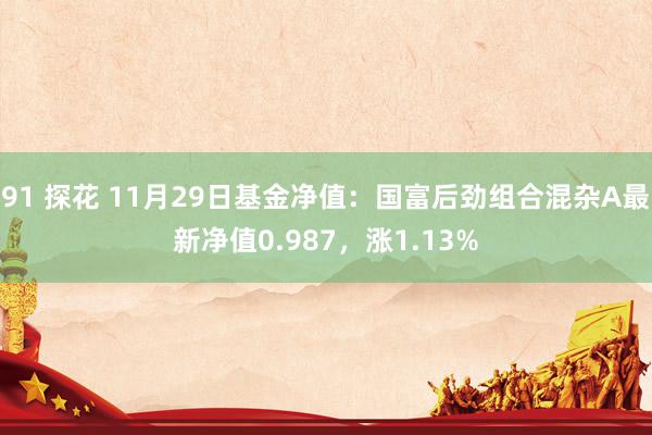 91 探花 11月29日基金净值：国富后劲组合混杂A最新净值0.987，涨1.13%