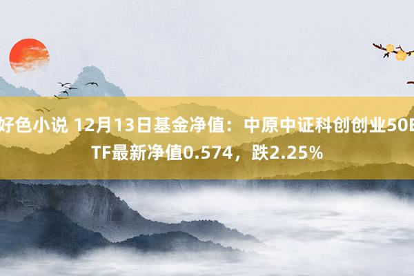 好色小说 12月13日基金净值：中原中证科创创业50ETF最新净值0.574，跌2.25%