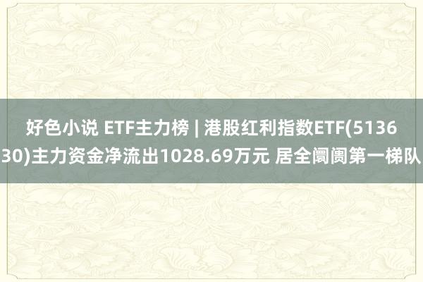 好色小说 ETF主力榜 | 港股红利指数ETF(513630)主力资金净流出1028.69万元 居全阛阓第一梯队