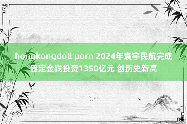 hongkongdoll porn 2024年寰宇民航完成固定金钱投资1350亿元 创历史新高