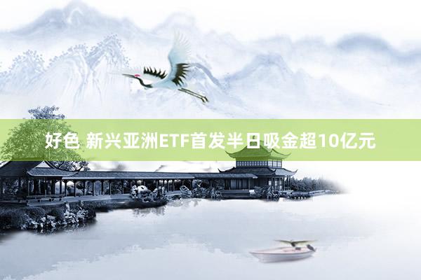 好色 新兴亚洲ETF首发半日吸金超10亿元